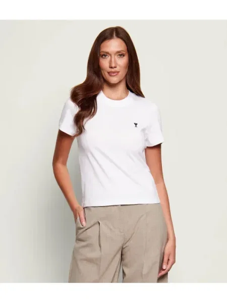 AMI Paris Tricou alb