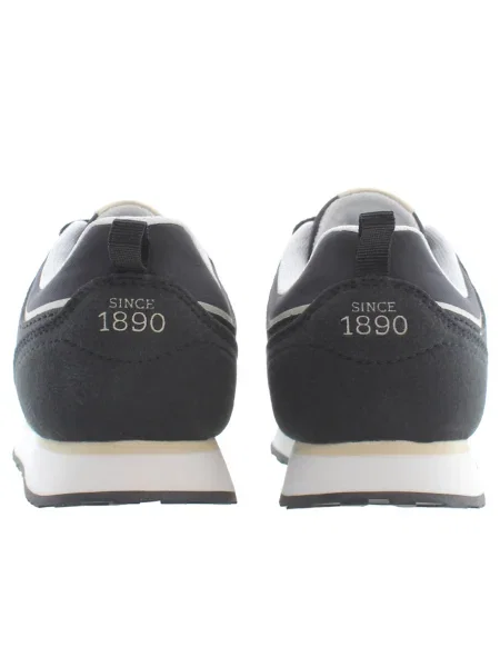 Polo U.s Polo Assn. zamszowe wsuwane czarne