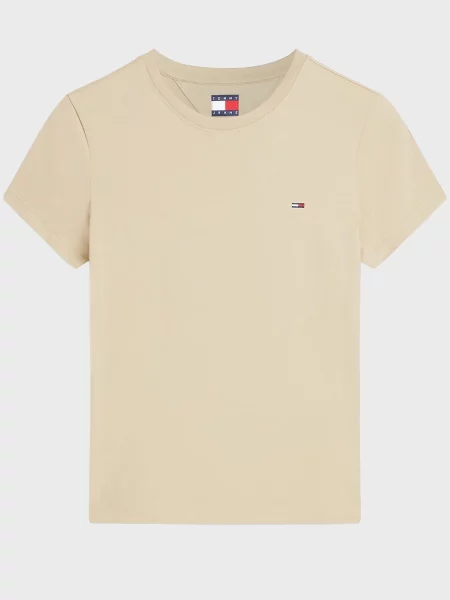 Футболка Tommy Jeans бежева