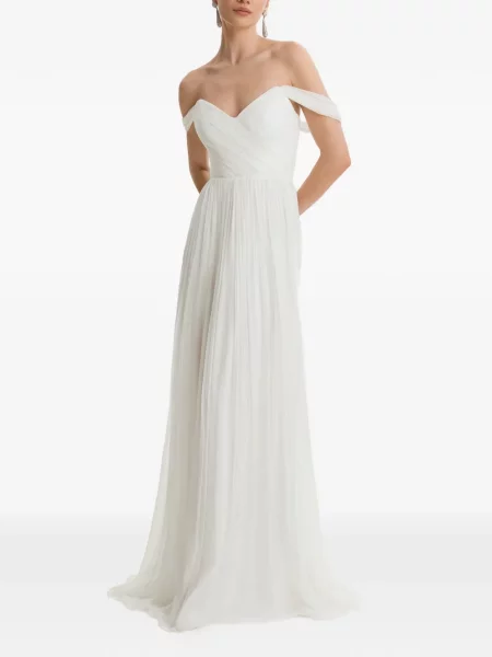 Rochie maxi Framboise alb