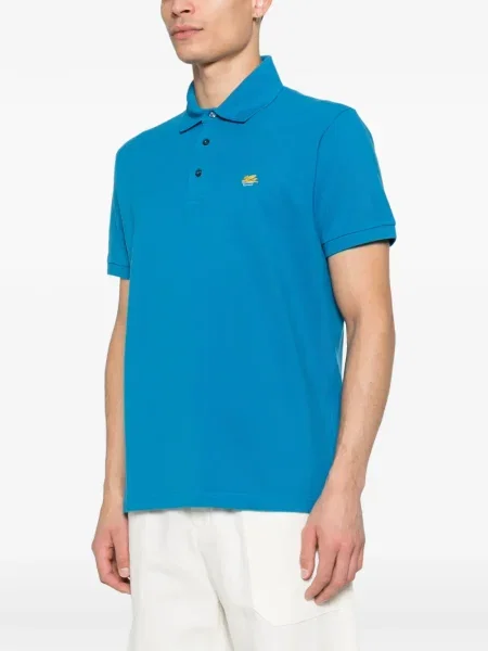Polo Etro cu broderie albastru