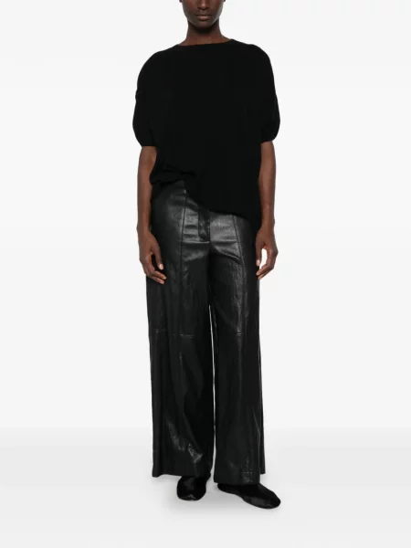 Scurt pulover Dixie tricotate negru