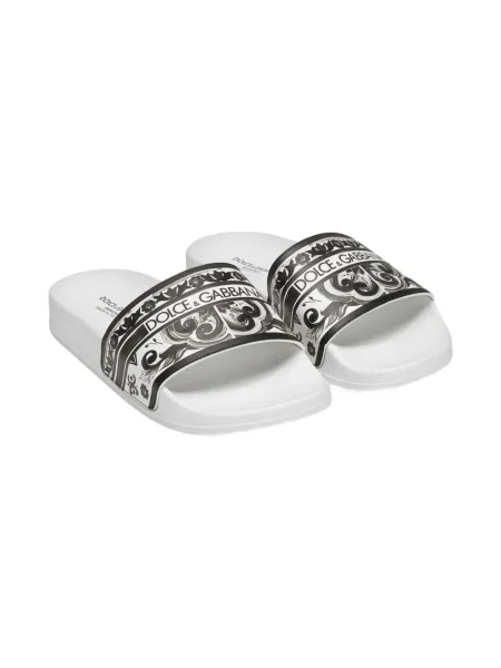 Dětské pantofle Dolce & Gabbana černé