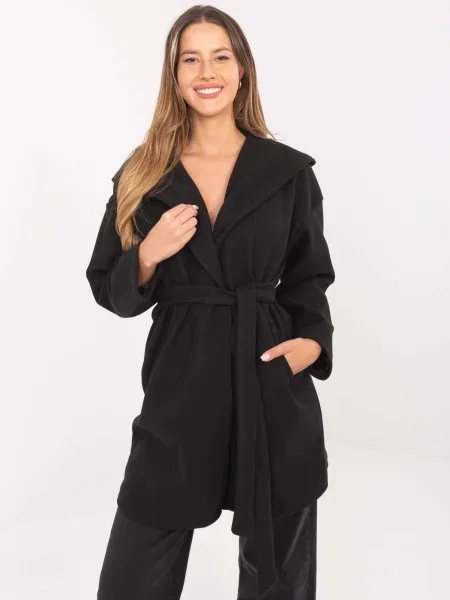 Palton Rue Paris negru