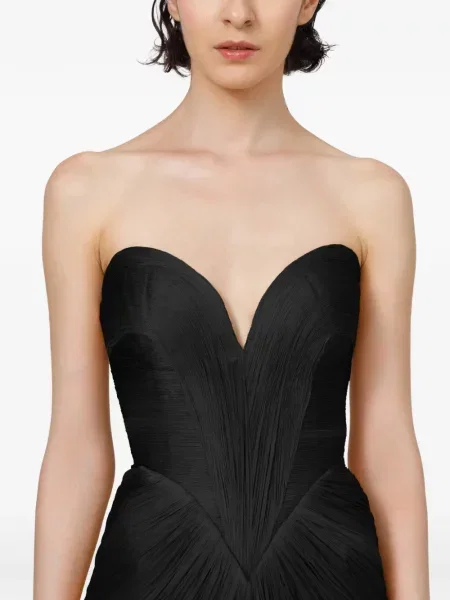 Rochie maxi Iris Serban de costum negru