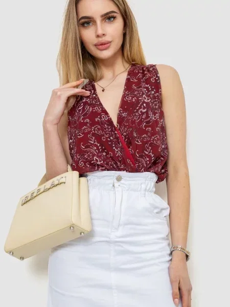 Боді Ager бордовий