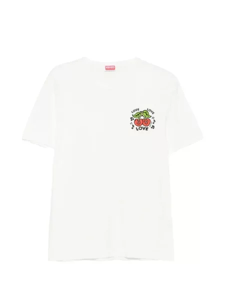 Tricou Kenzo cu imagine alb