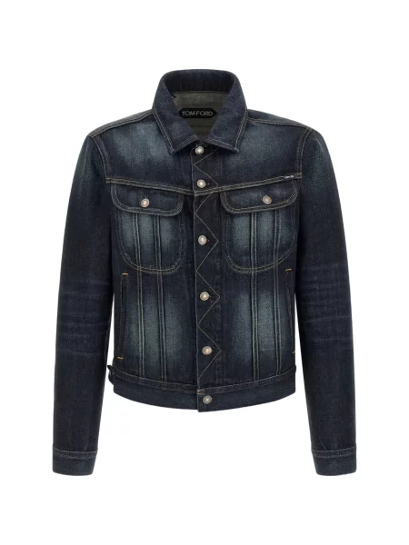 Geacă de blugi Tom Ford albastru