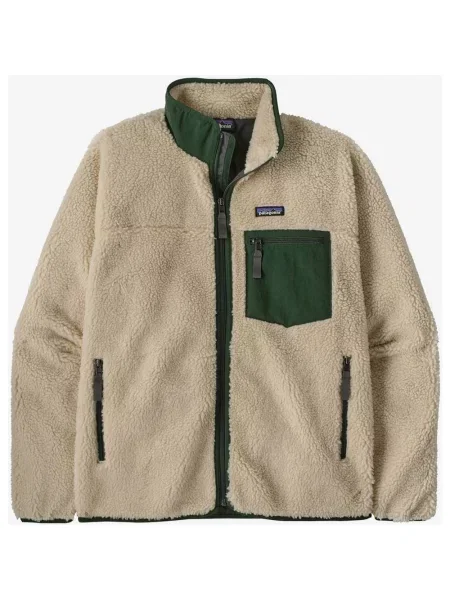 Polar Patagonia Classic Retro-X zielony XS beżowy