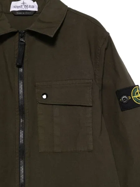 Koszula dziecięca Stone Island zielona