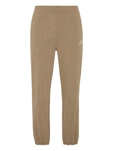 Kalhoty Plein Sport hnědé