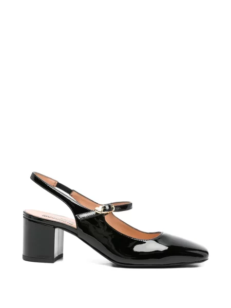 Pantofi cu toc Love Moschino din piele negru