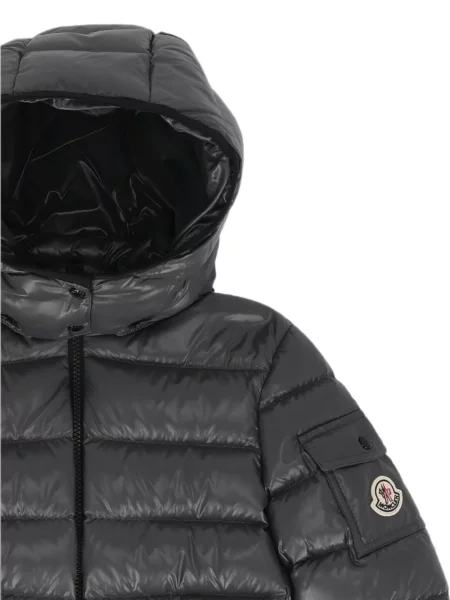 Kurtka dziecięca Moncler Enfant szara