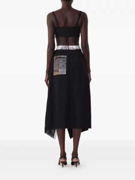 Fustă midi Jason Wu Collection negru