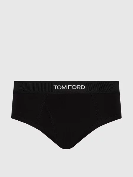 Труси-бріфи з логотипом Tom Ford чорні