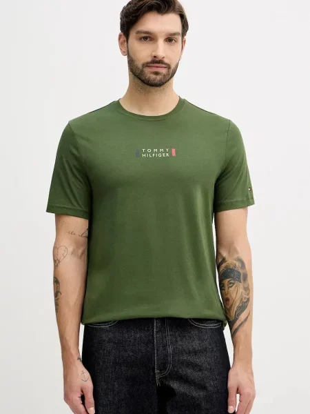 Tommy Hilfiger tričko zelené
