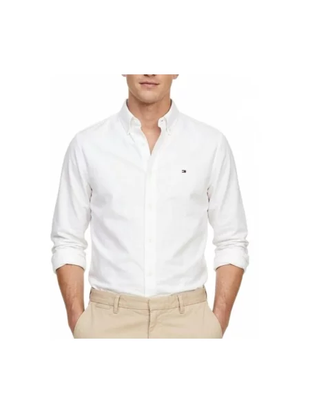 Košeľa Tommy Hilfiger keper biela