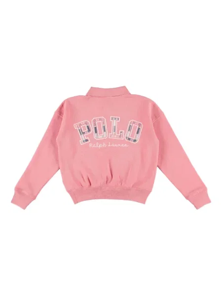 Koszulka polo dziecięca Polo Ralph Lauren różowa