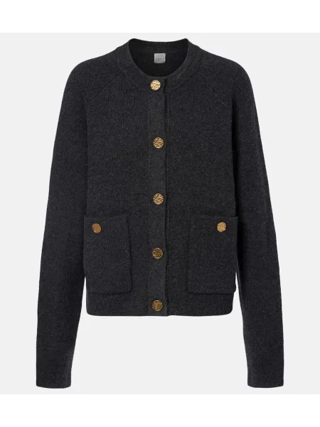 Cardigan Toteme de lână gri