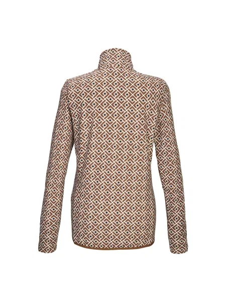Bluza longsleeve Killtec KSW WMN LS SHRT brązowa