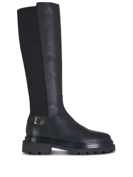 Botine Santoni din piele negru