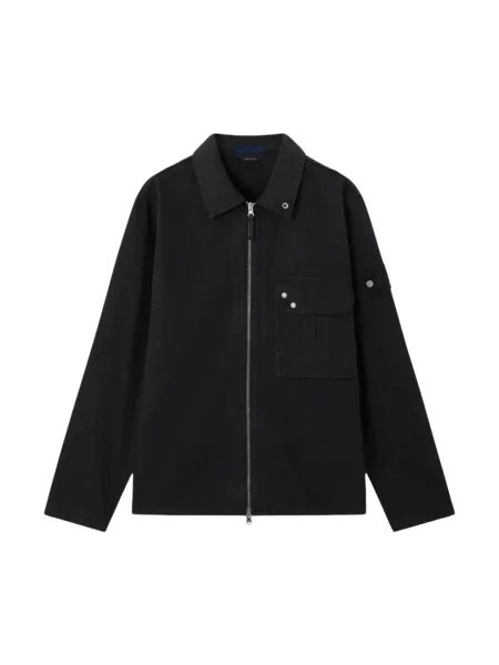Kurtka jeansowa Stone Island z kamieniami czarna