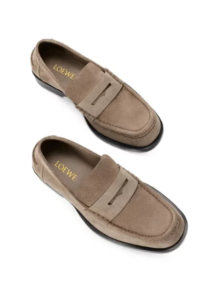Pantofi loafer Loewe maro