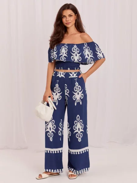 Obleka Italy Moda modra