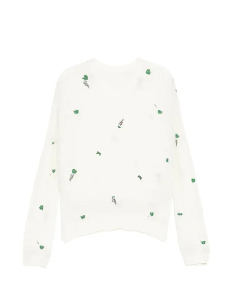 Top Jnby w kwiatki biały