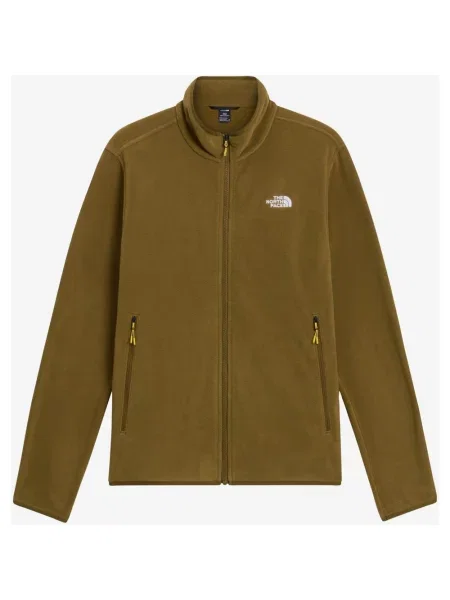 Polar The North Face Glacier Fleece Full Zip oliwkowy S zielony