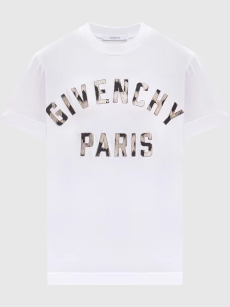 Футболка з нашивкою Givenchy біла