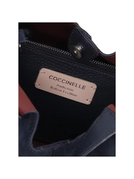 Shopperka Coccinelle niebieska