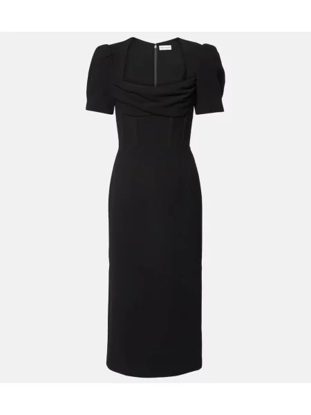 Rochie midi Rebecca Vallance până la genunchi de costum negru