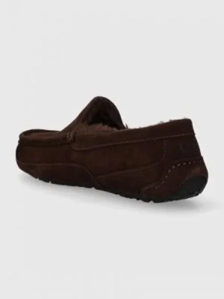 Semišové mokasíny UGG Ascot hnědá
