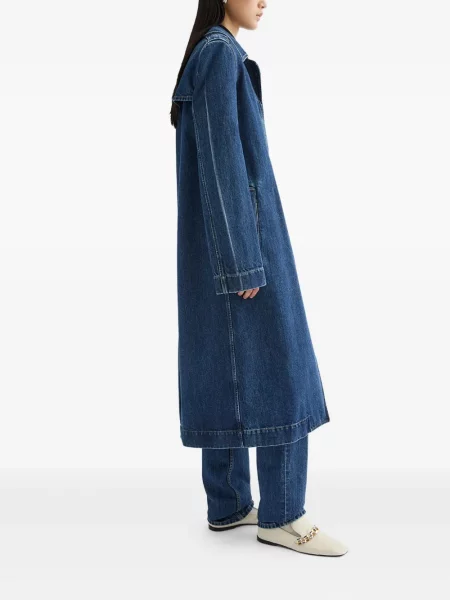 Trenci Jil Sander albastru