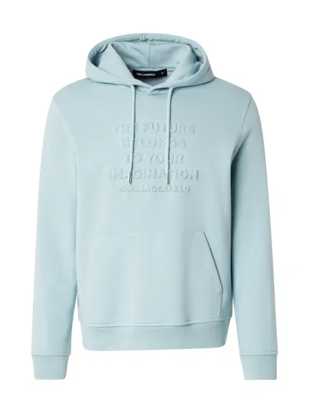 Karl Lagerfeld Mikina pastelová modrá
