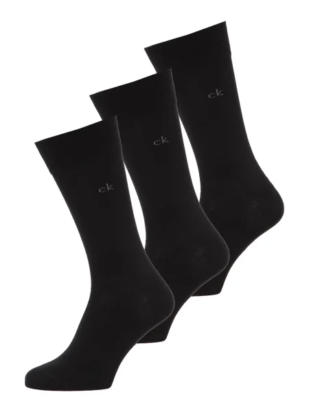 Calvin Klein Underwear Nogavice črna bela