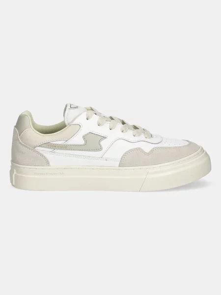Stepney Workers Club Sneakers Pearl S-Strike Leather λευκό