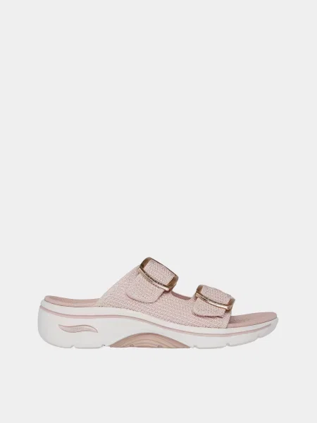 Шлепанцы Skechers розовые