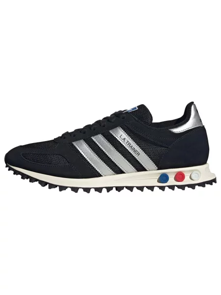 ADIDAS ORIGINALS Tenisky La Trainer OG / stříbrná černá