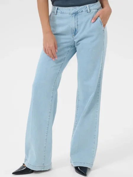 My Essential Wardrobe Kavbojke moder denim