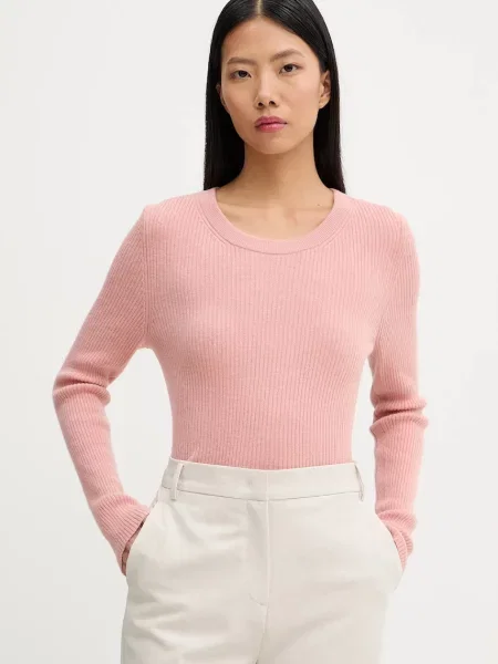 Marc O'Polo pulover din amestec de lână portocaliu