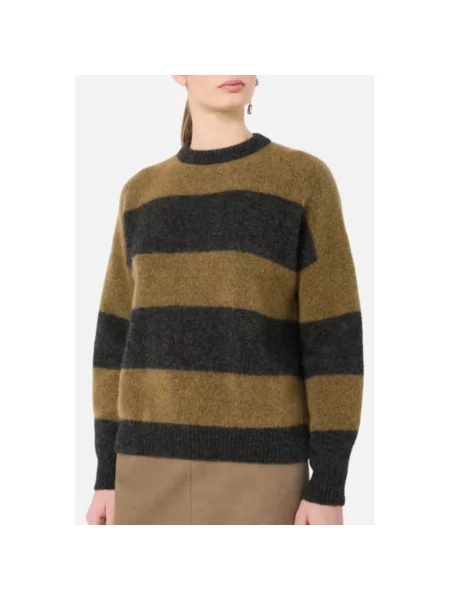 Sweter Weekend Max Mara wełniany zielony