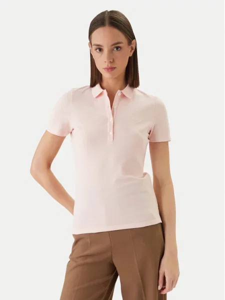 Gant Tricou polo roz