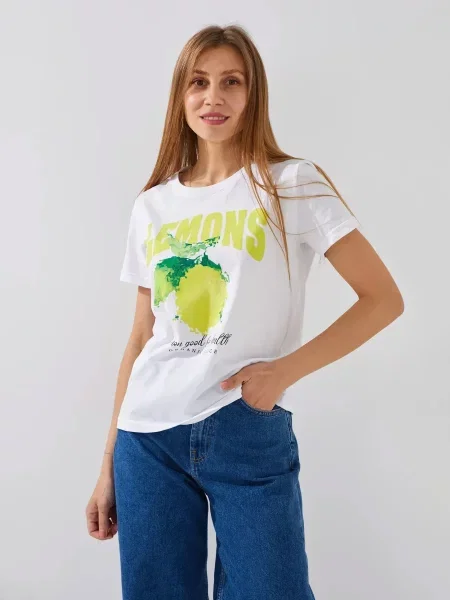 Футболка Lawa белая