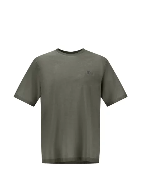 Tricou Herno cu broderie verde