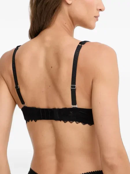Сутиен Emporio Armani с дантела черно