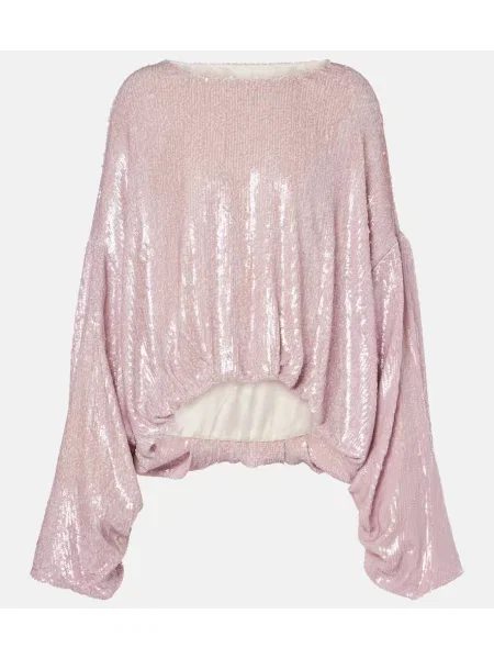 Bluză Dries Van Noten roz