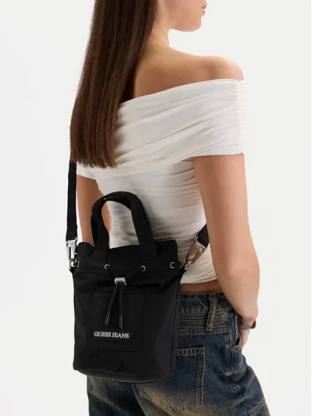 Guess Jeans Geantă negru