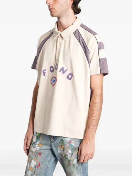 Tricou polo Found cu broderie